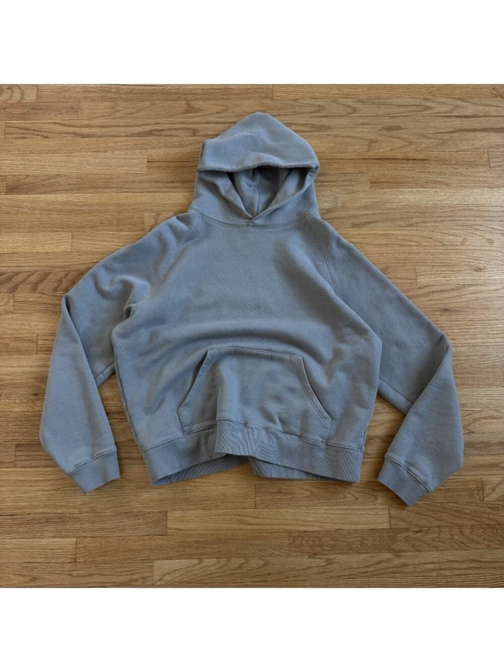 BRUT Archive Best Sweat Heavyweight Boxy Hoodie 560 GSM Steel Blue XXL